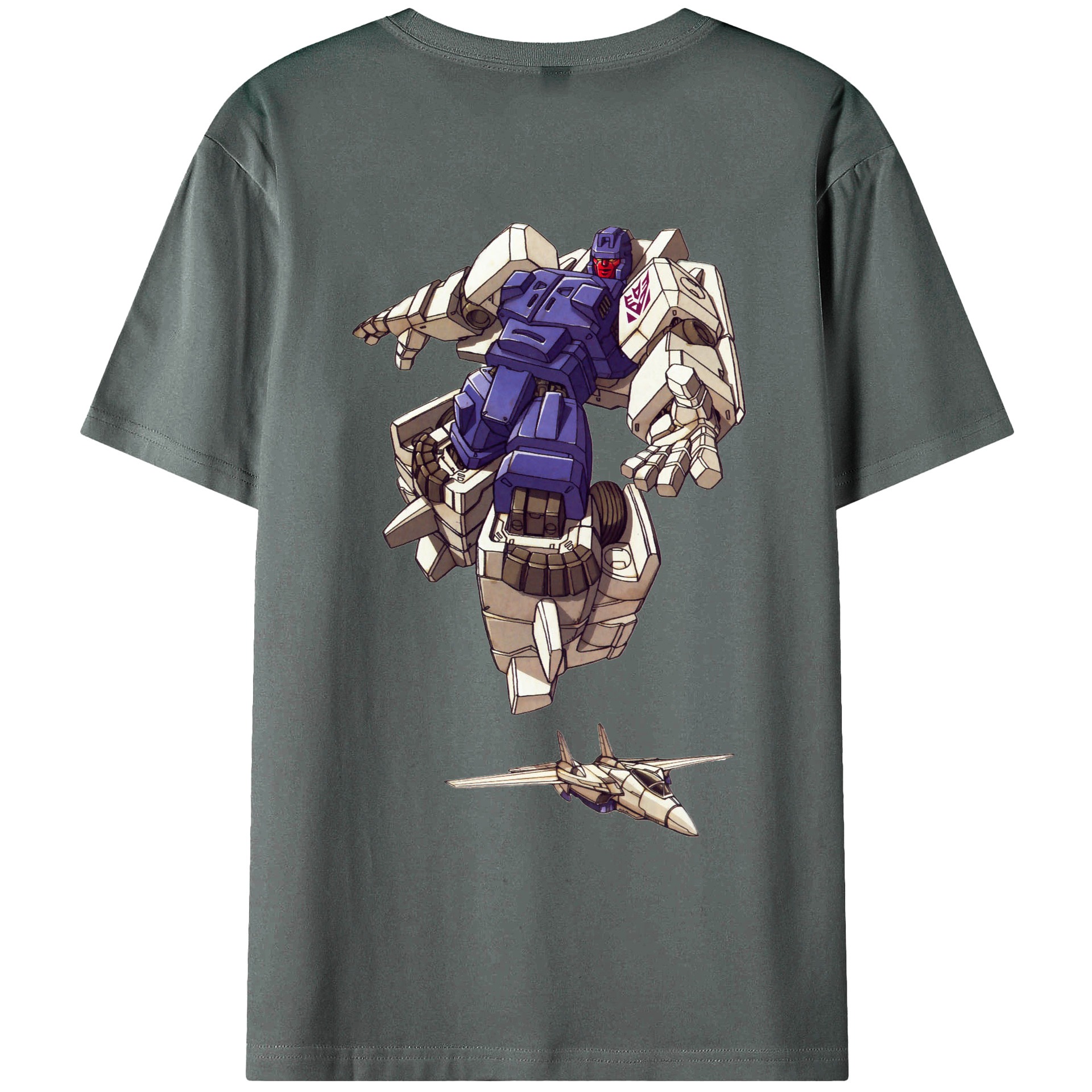 （画像用）  綿100％ メンズ半袖Tシャツ（バックプリント） 通気性